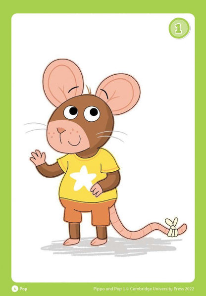 Caroline Nixon: Pippa and Pop. Level 1. Flashcards