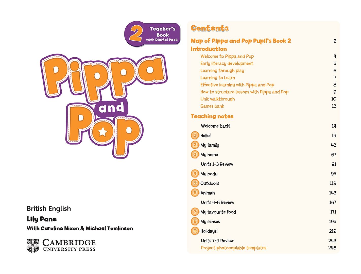 Caroline Nixon: Pippa and Pop. Level 2. Teacher's Book with Digital Pack