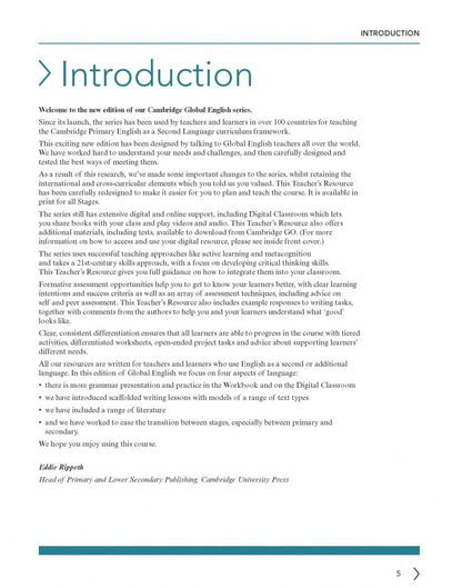 Helen Tiliouine: Cambridge Global English. 2nd Edition. Stage 4. Teacher's Resource with Digital Access