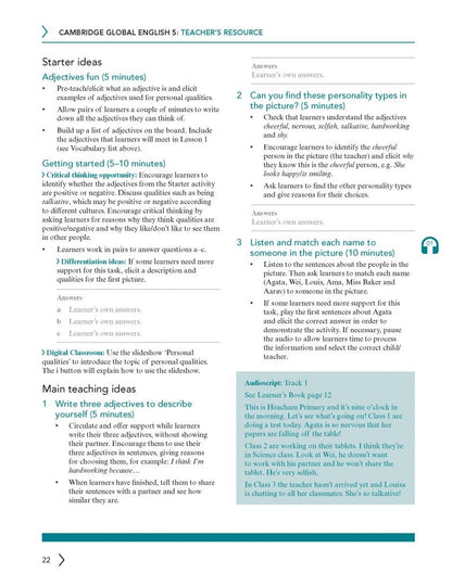 Helen Tiliouine: Cambridge Global English. 2nd Edition. Stage 5. Teacher's Resource with Digital Access