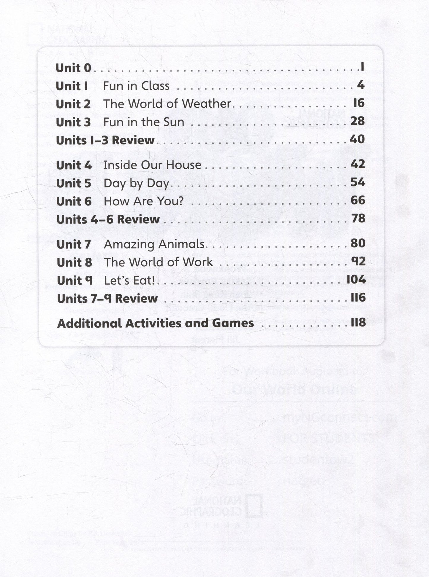 J. Florent: Our World. Level 2. Workbook (+CD)