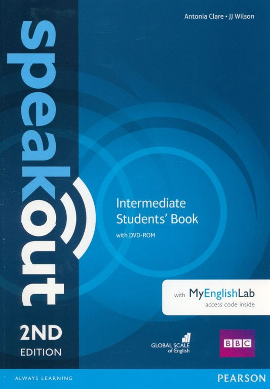 Antonia Clare: Speakout. Intermediate. Students' Book + MyEnglishLab (+DVD)