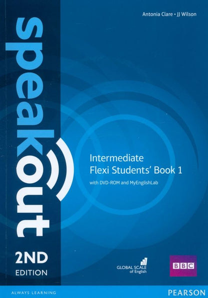 Antonia Clare: Speakout. Intermediate. Flexi A. Students' Book 1 + MyEnglishLab (+DVD)