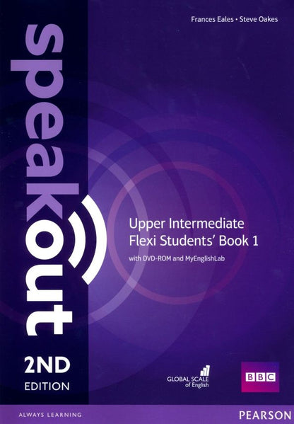 Steve Oakes: Speakout. Upper Intermediate. Flexi A. Students' Book 1 + MyEnglishLab (+DVD)