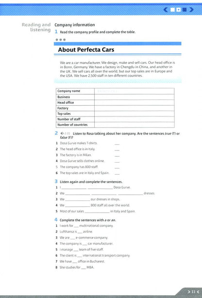 Ed Pegg: Business Partner. A1. Workbook