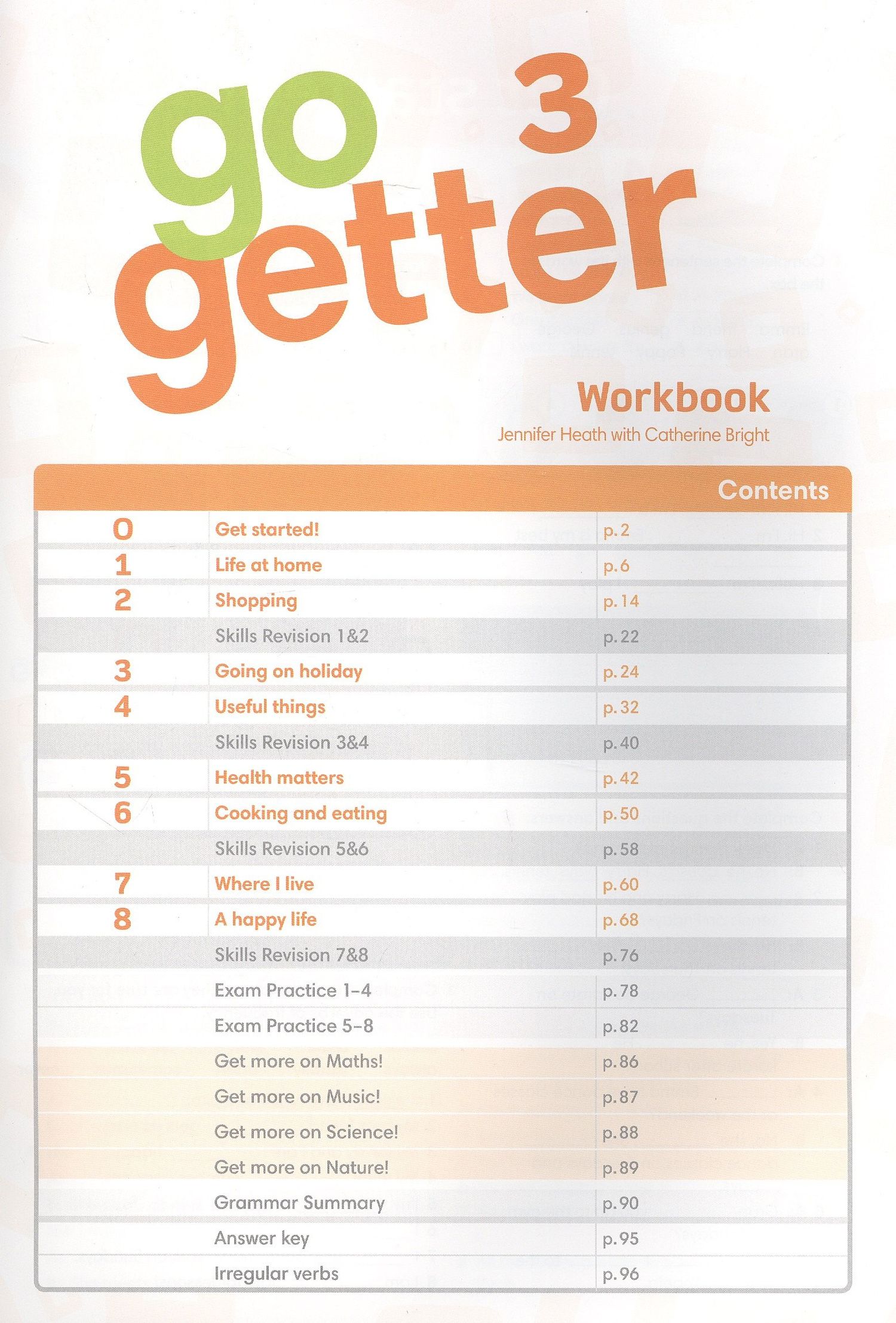Catherine Bright: Go Getter. Workbook 3 with Extra Online Practice