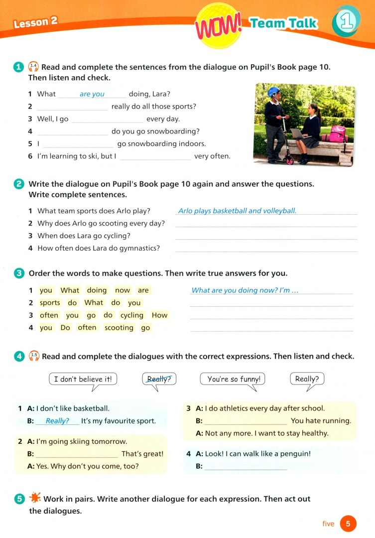 Viv Lambert: Team Together. Level 5. Activity Book