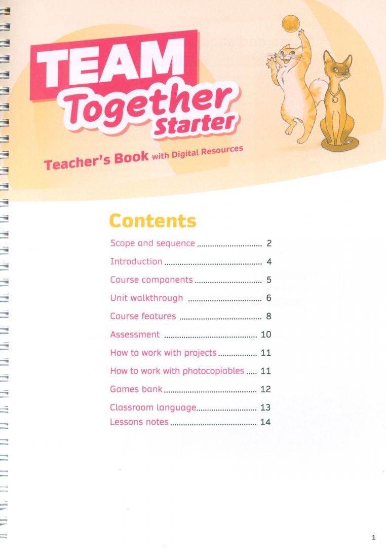 Nick Coates: Team Together. Starter. Teacher's Book with Digital Resources