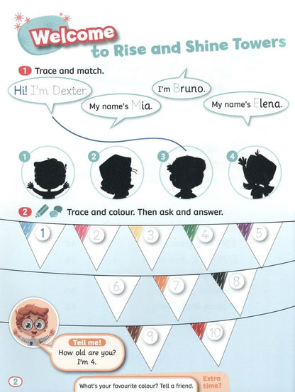 Tessa Lochowski: Rise and Shine. Level 1. Activity Book and Pupil's eBook