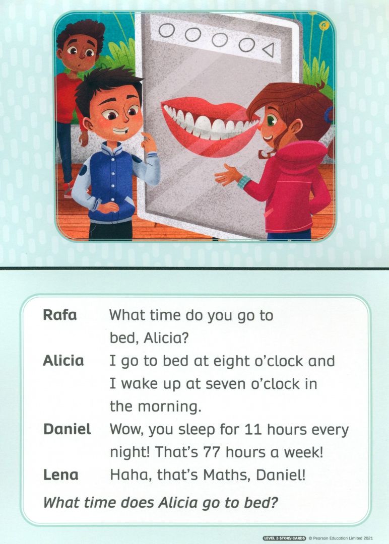Rise and Shine. Level 3. Storycards