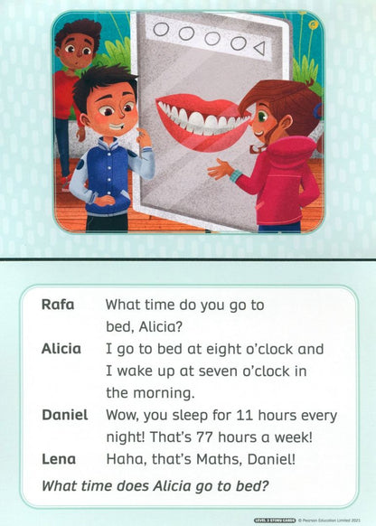 Rise and Shine. Level 3. Storycards