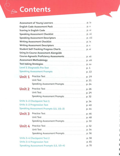 Nicola Foufouti: English Code. Level 1. Assessment Book