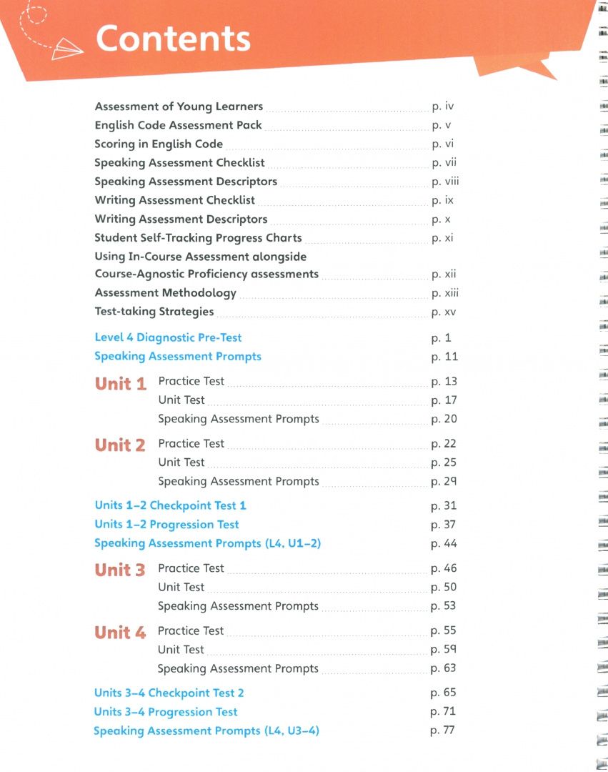 Nicola Foufouti: English Code. Level 4. Assessment Book