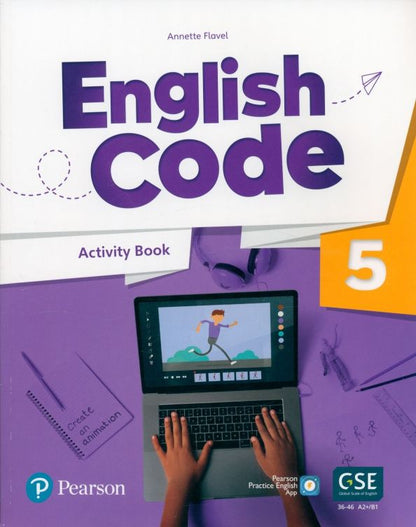 Annette Flavel: English Code. Level 5. Activity Book with Audio QR Code and Pearson Practice English App