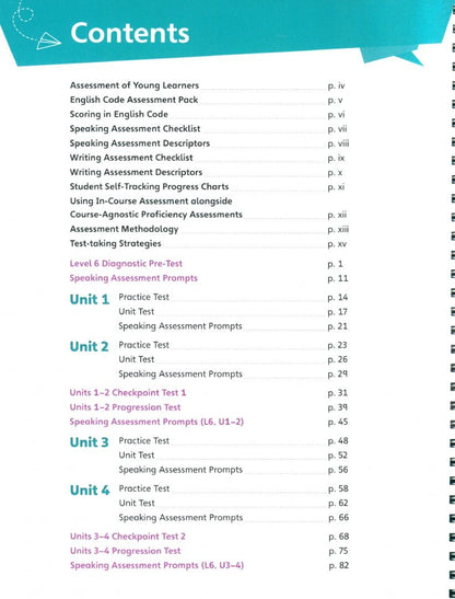 Sarah Lewis: English Code. Level 6. Assessment Book