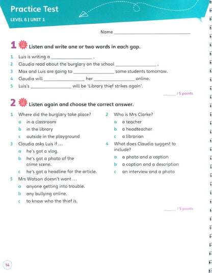 Sarah Lewis: English Code. Level 6. Assessment Book