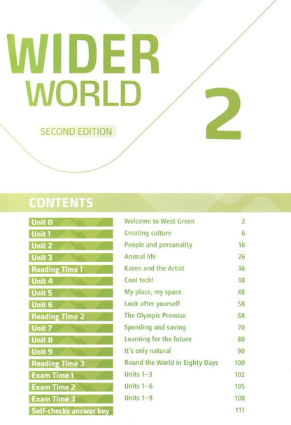 Jo Cummins: Wider World. Second Edition. Level 2. Workbook with App