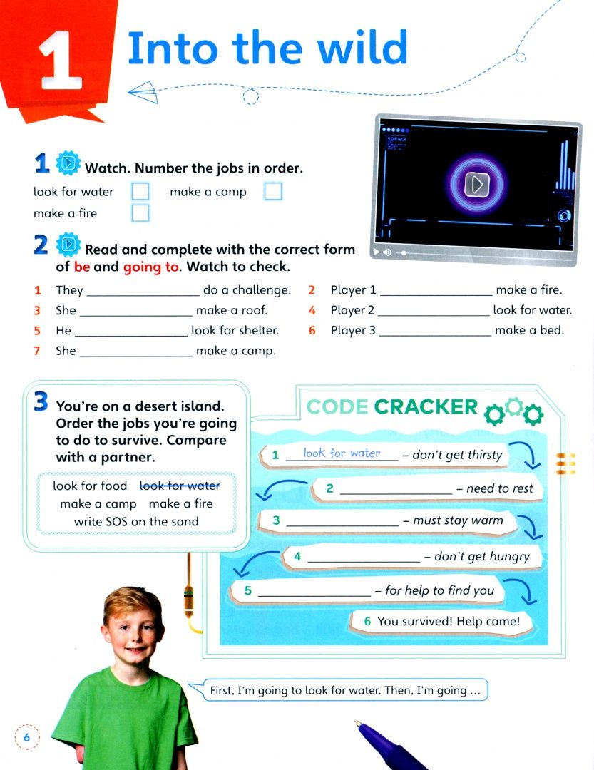 Katie Foufouti: English Code. Level 4. Grammar Book with Video Online Access Code