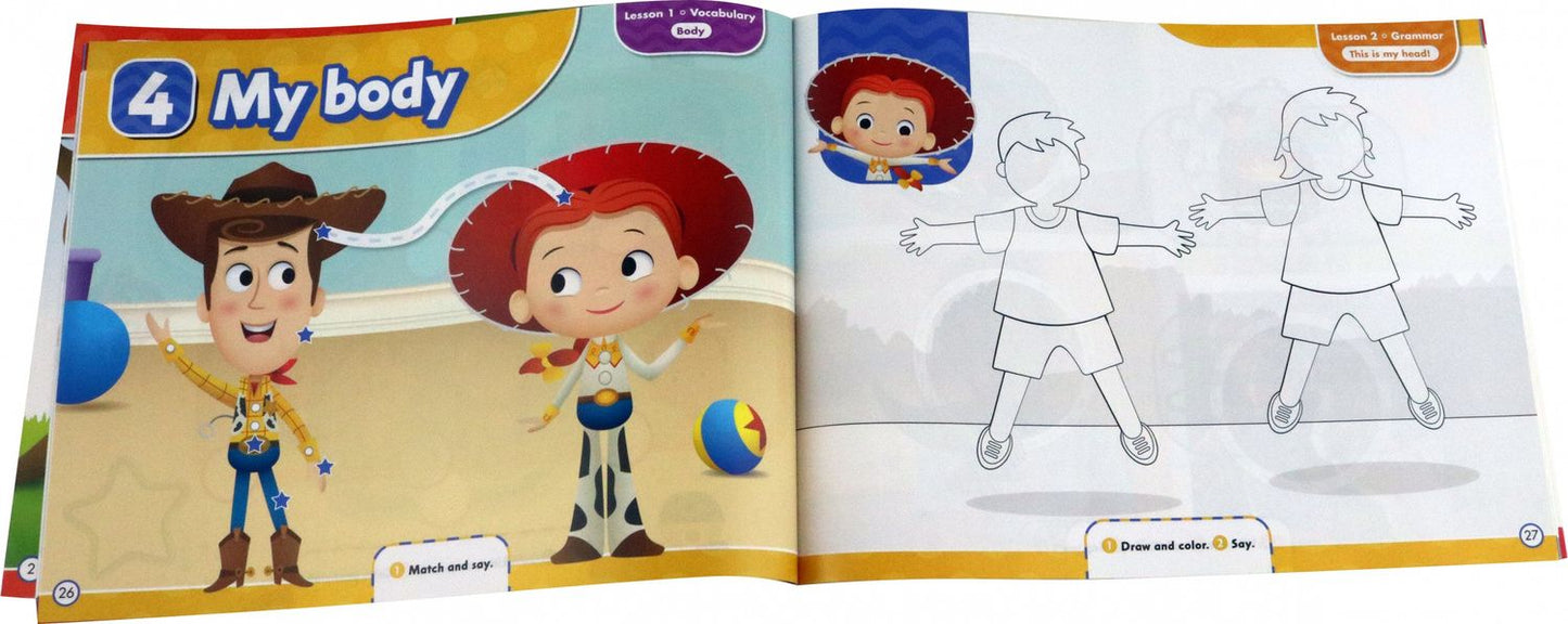 Jeanne Perrett: My Disney Stars and Friends. Level 1. Workbook with eBook