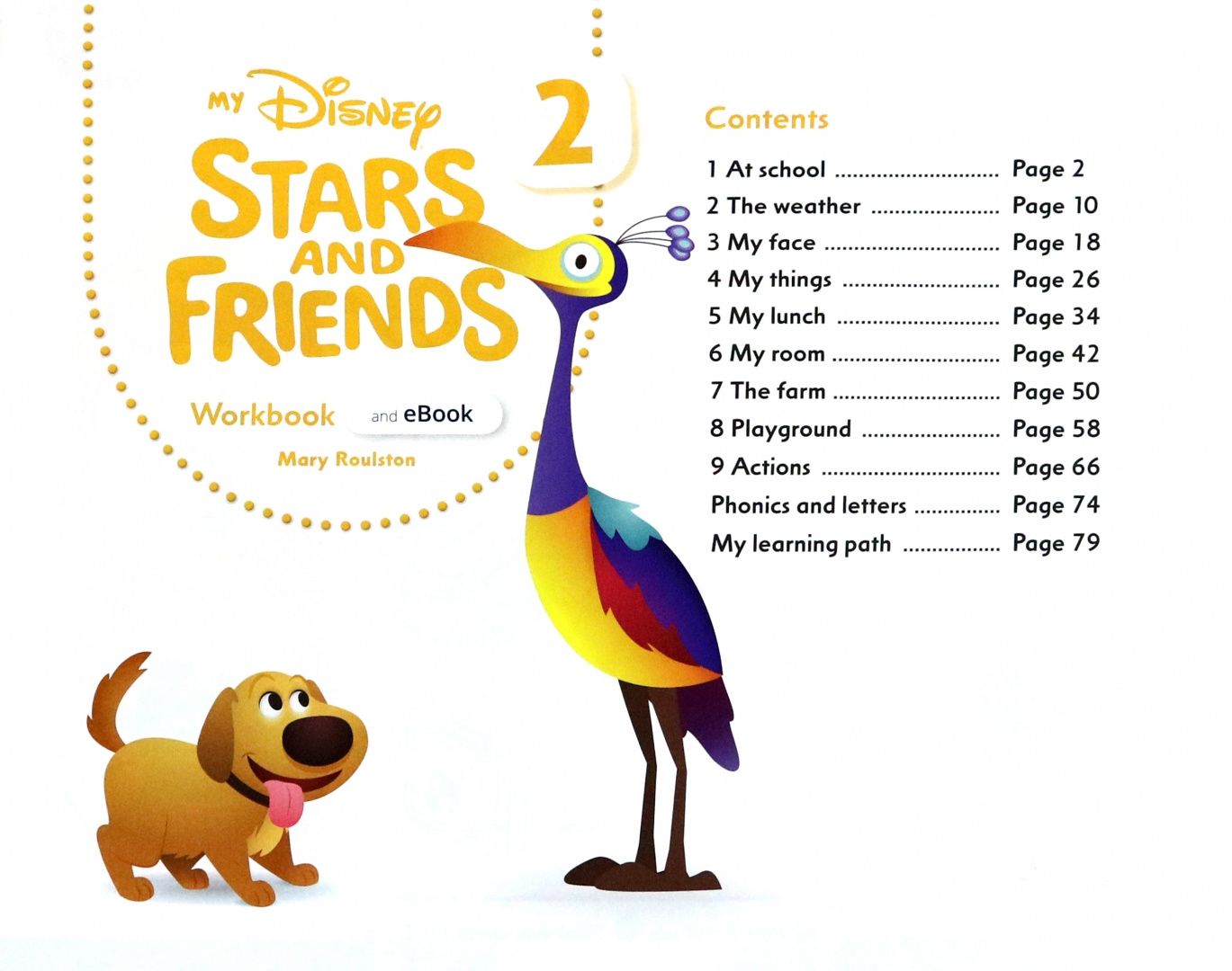 Mary Roulston: My Disney Stars and Friends. Level 2. Workbook with eBook