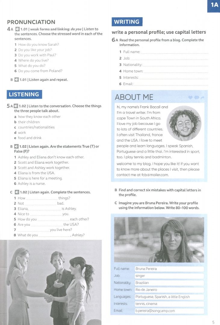 Damian Williams: Speakout. 3rd Edition. A2. Workbook with Key
