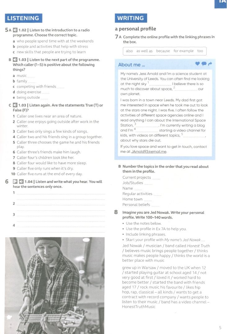 Lindsay Warwick: Speakout. 3rd Edition. B1. Workbook with Key