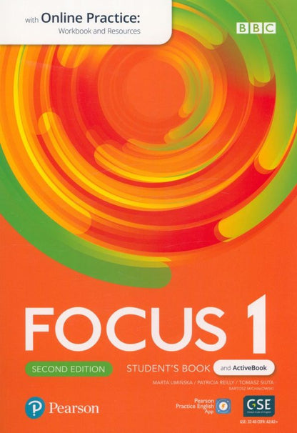 Marta Uminska: Focus. Second Edition. Level 1. Student's Book and Active Book with Online Practice and PPE App