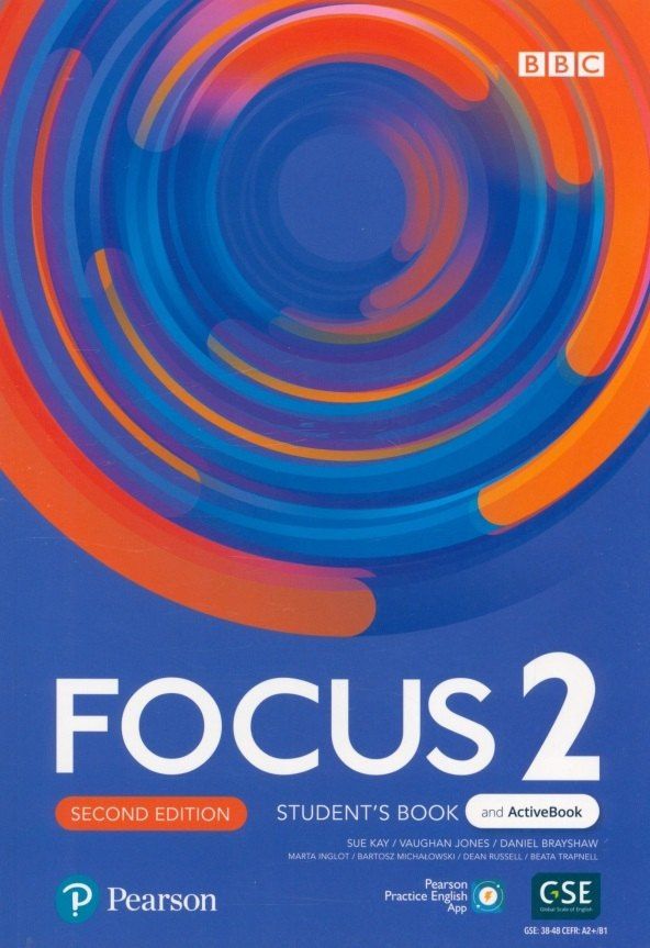 Вон Джонс: Focus 2. Second Edition. Students Book + Active Book