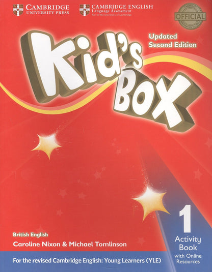 Caroline Nixon: Kids Box. British English. Activity Book 1 with Online Resources. Updated Second Edition