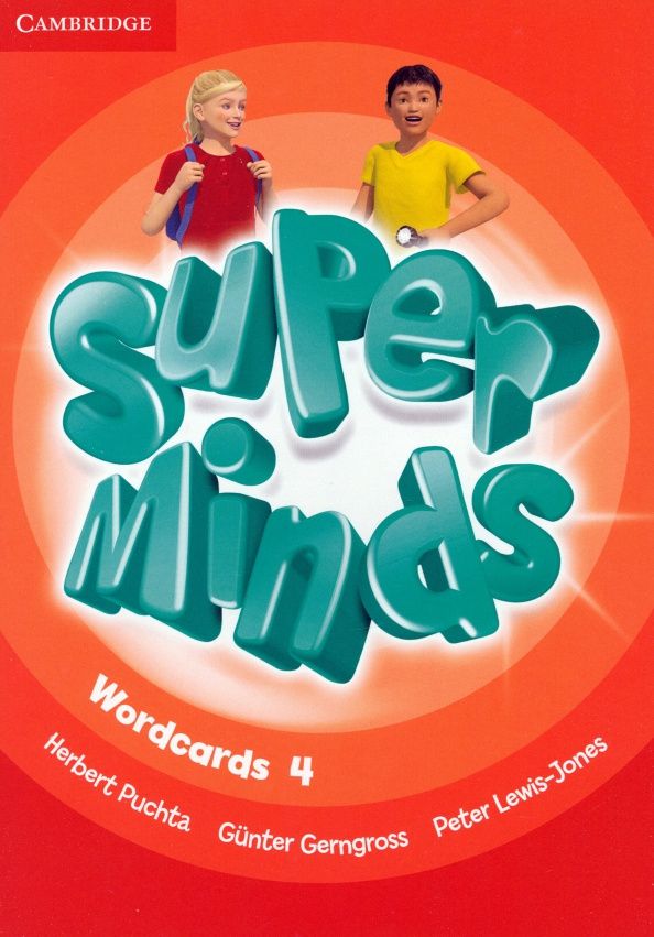 Peter Lewis-Jones: Super Minds. Level 4. Wordcards. Pack of 89