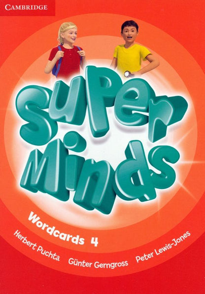 Peter Lewis-Jones: Super Minds. Level 4. Wordcards. Pack of 89