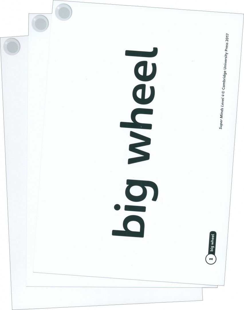 Peter Lewis-Jones: Super Minds. Level 4. Wordcards. Pack of 89