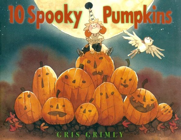 Grimly Gris: Ten Spooky Pumpkins