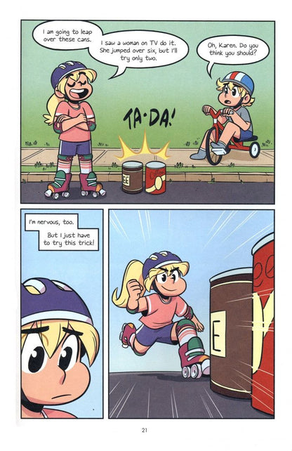 Ann Martin: Karen's Roller Skates. Graphic Novel