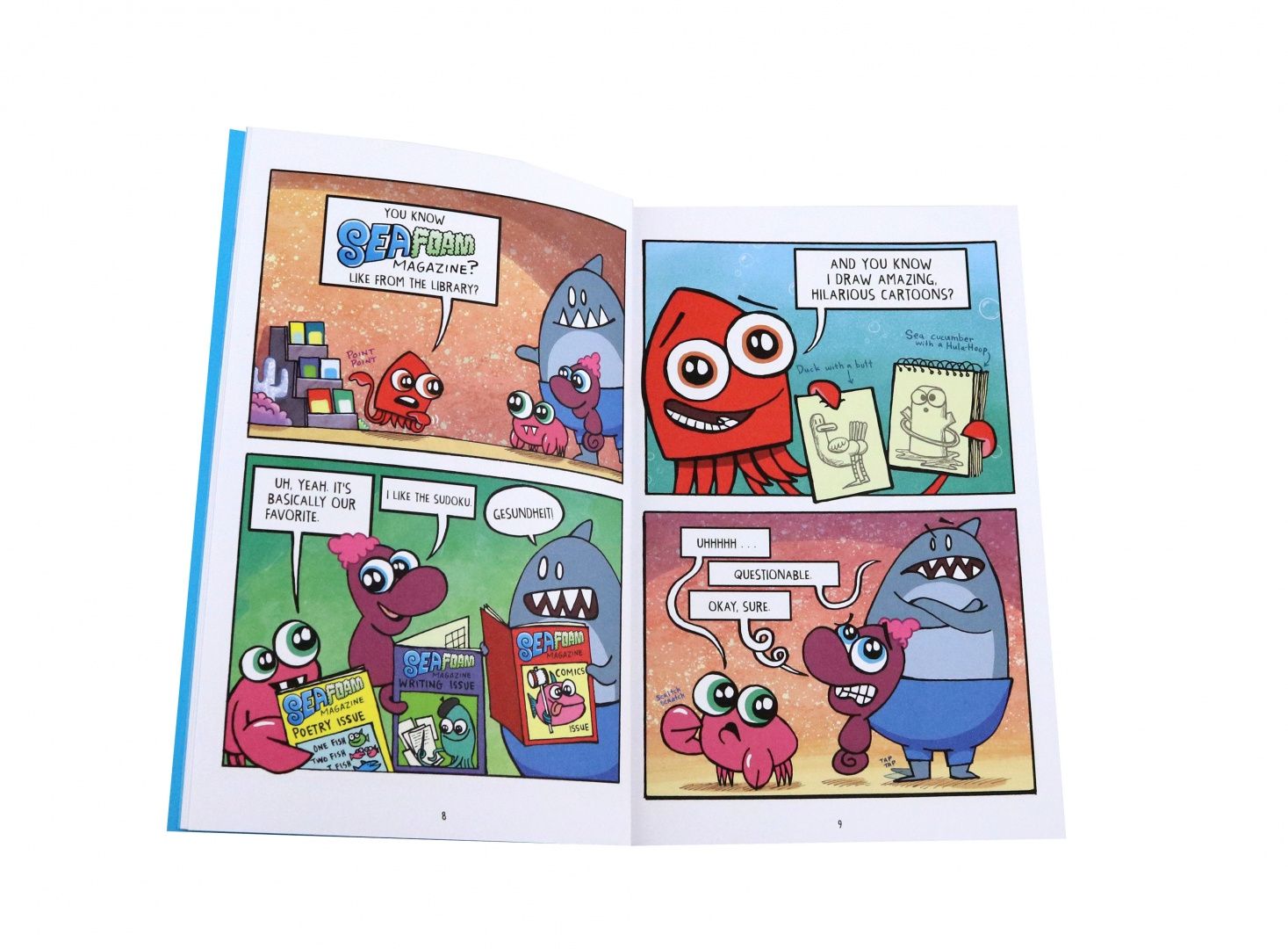 Kevin Sherry: Class Clown Fish. Graphic novel