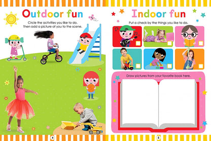 Scholastic Early Learners. All About Me Workbook