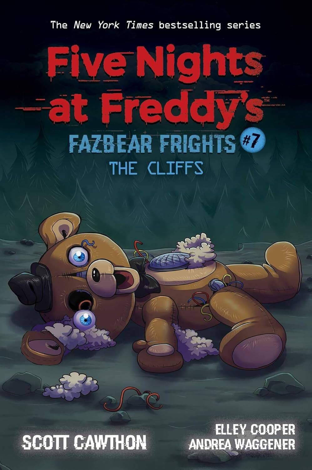 Andrea Waggener: Five Nights at Freddy's Fazbear Frights 7 The Cliffs Пять ночей у Фредди Ужасы Фазбера 7 Скалы / Книги на английском языке