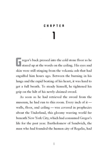 Suzanne Collins: Gregor and the Code of Claw