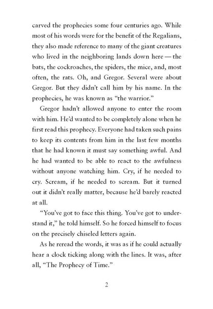 Suzanne Collins: Gregor and the Code of Claw