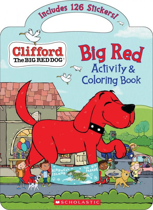 Cala Spinner: Clifford. Big Red Activity & Coloring Book