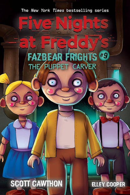 Скотт Коутон: Five Nights at Freddy's Fazbear Frights 9 The Puppet Carver Пять ночей у Фредди Ужасы Фазбера 9 Кукольник / Книги на английском языке
