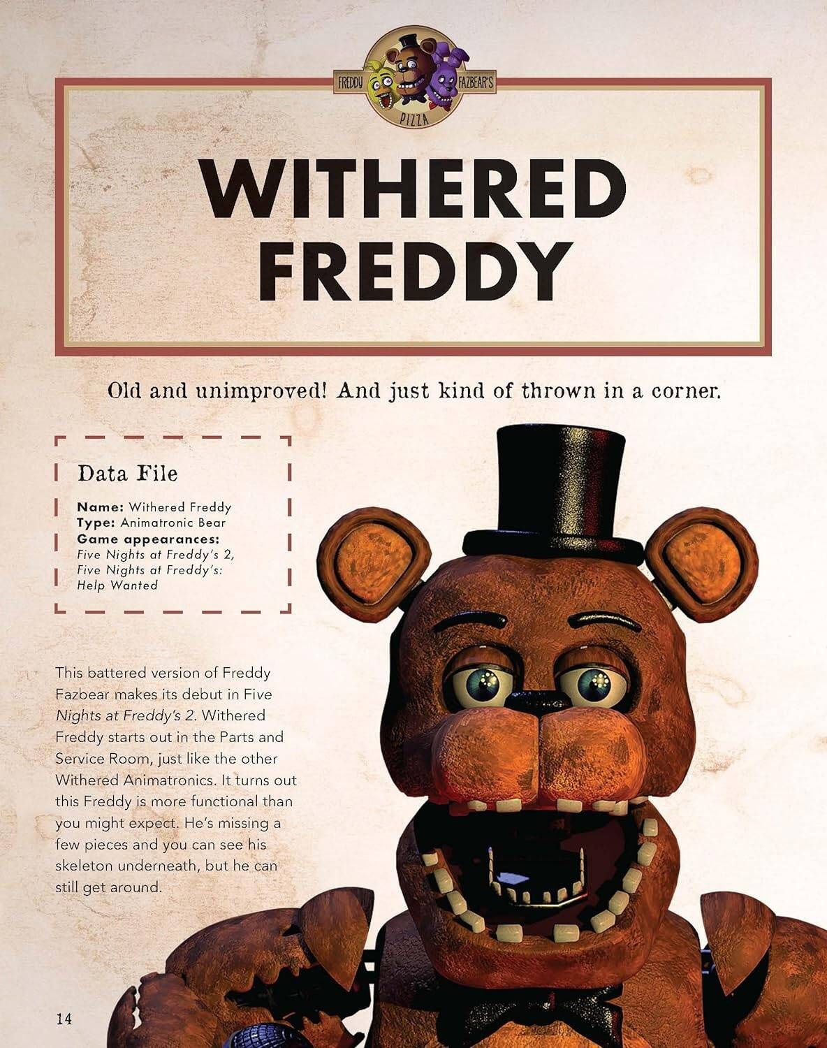Five Nights at Freddys: Official Character Encyclopedia