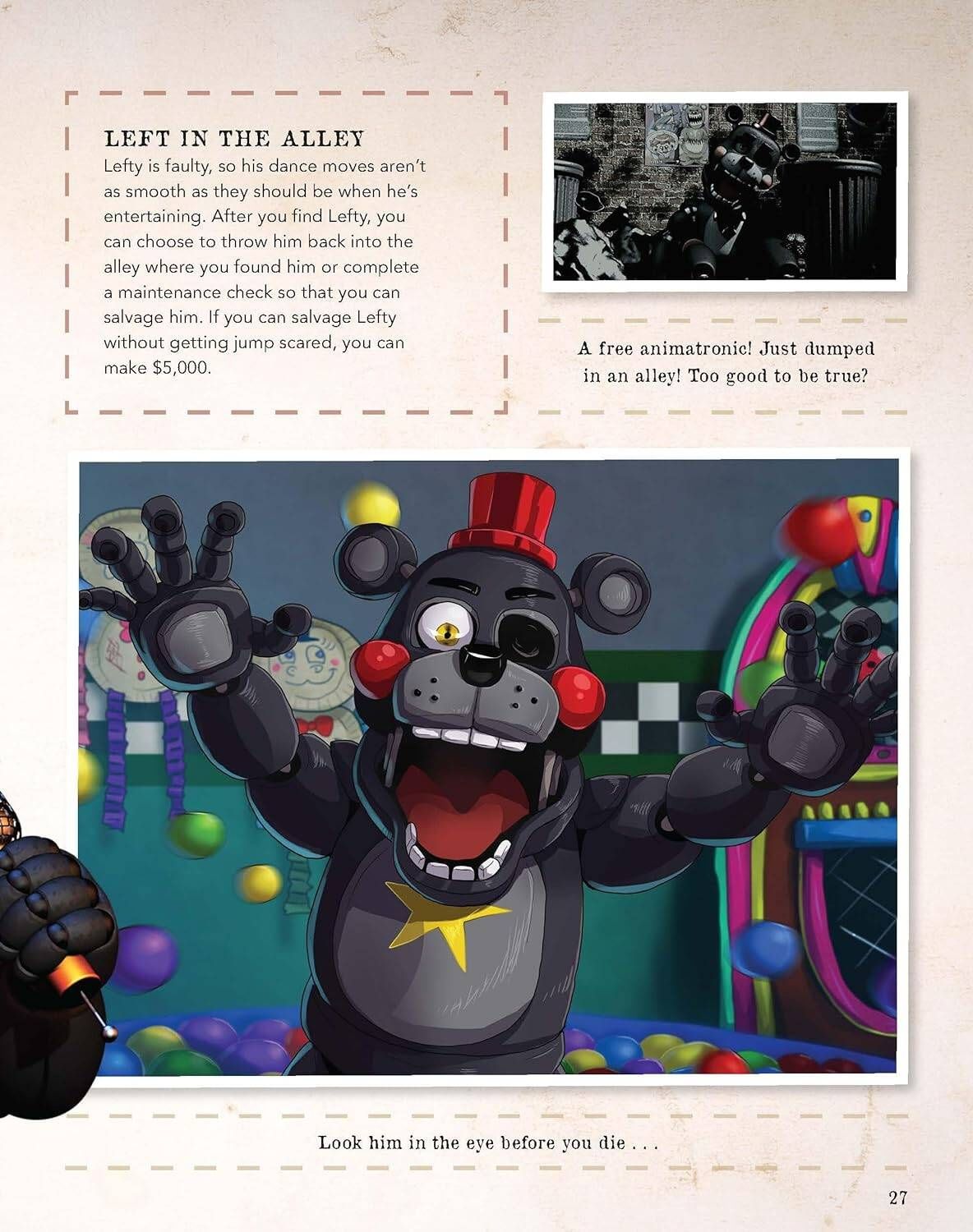 Five Nights at Freddys: Official Character Encyclopedia