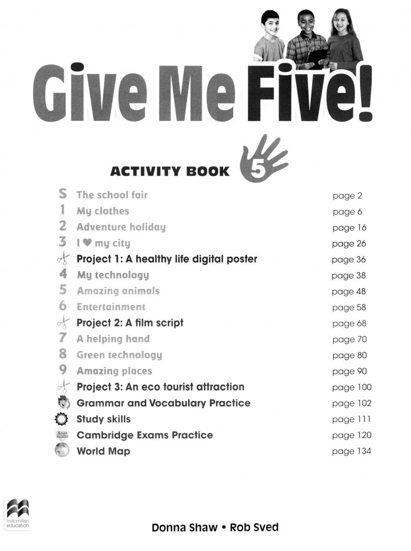 Donna Shaw: Give Me Five! Level 5. Activity Book with Digital Activity Book