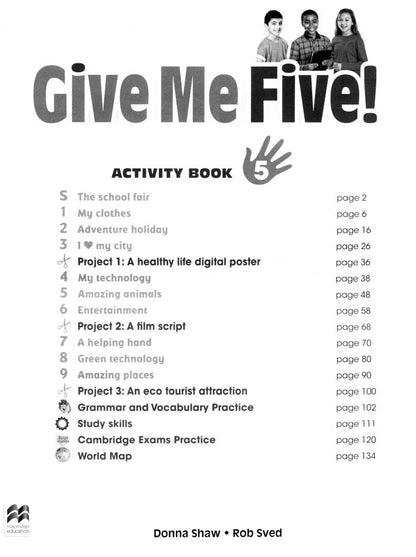 Donna Shaw: Give Me Five! Level 5. Activity Book with Digital Activity Book