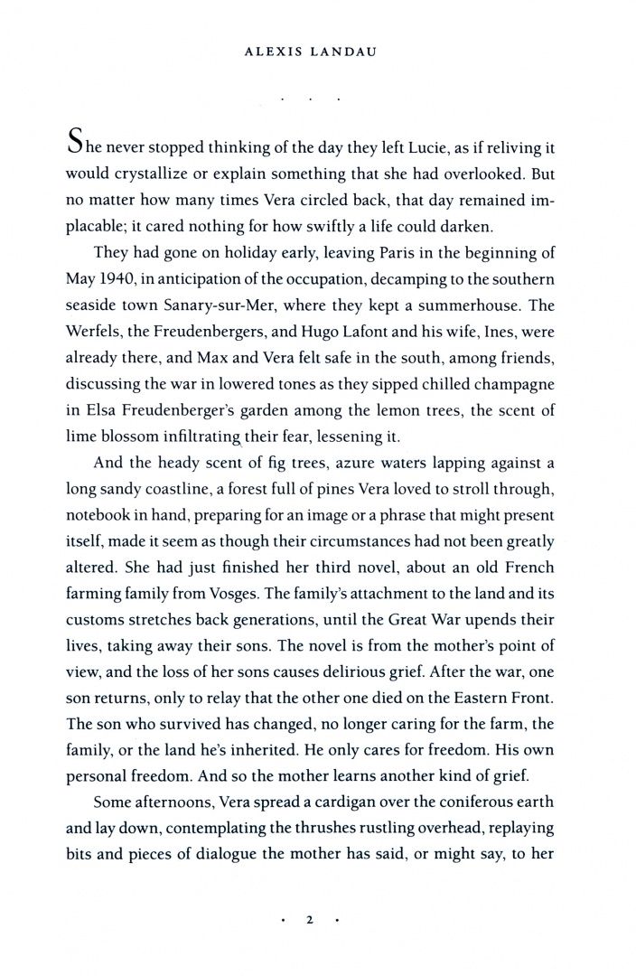 Alexis Landau: Those Who Are Saved