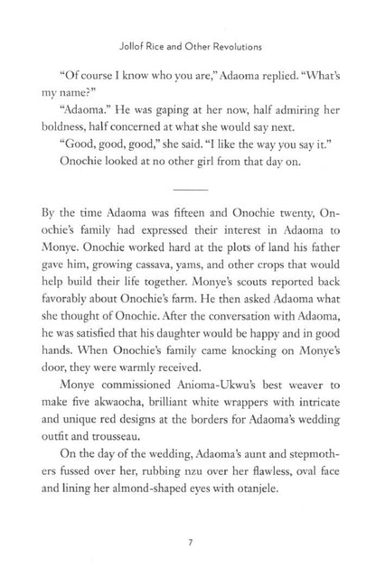 Omolola Ogunyemi: Jollof Rice and Other Revolutions