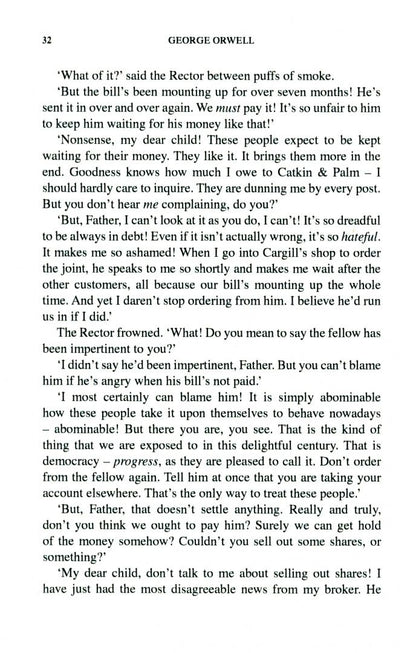 George Orwell: A Clergyman's Daughter
