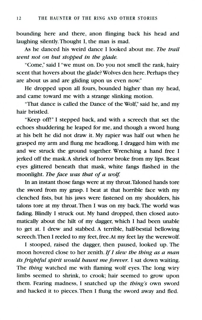 The Haunter of the Ring and Other Stories