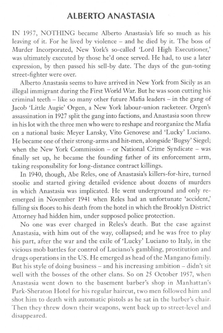 Smith Durden: 100 Most Infamous Criminals. Murder, mayhem and madness